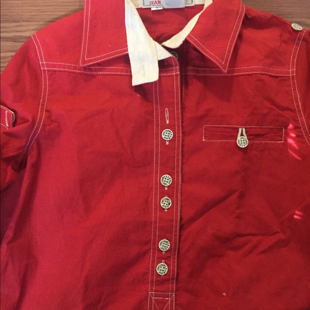 Jean Junction. New. Button down. Size 9 - Picture 2 of 2